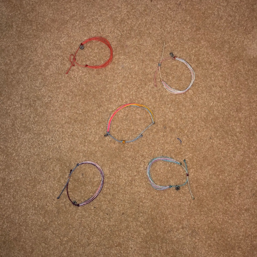 GENTLY USED || 5 PURAVIDA ORIGINAL BRACELETS
